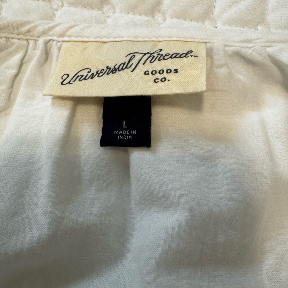 Eyelet White Embroidered Dress - Picture 4 of 8